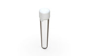 Aviator CR - Tube 100MM with Inner Seal & Tamper - Clear Natural (Transparent) with Opaque White Lid - Copackr.com