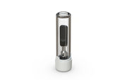 510 Cartridge Aviator CR Container Flat Top - Clear Natural With Opaque White Lid - Copackr.com