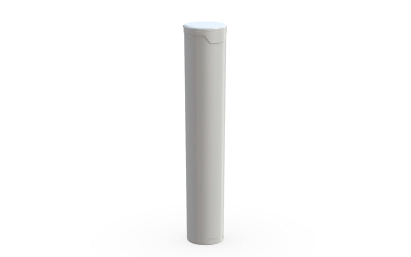 Chubby Gorilla Aviator CR - Popcap Tube 98mm - Opaque White With Opaque White Lid - Copackr.com