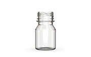 Chubby Gorilla Aviator Shot Bottle 30ml - Clear bottle & Black Cap - Copackr.com