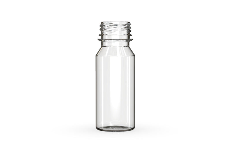 Chubby Gorilla Aviator Shot Bottle 60ml - Clear bottle & Black Cap - Copackr.com