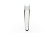 Aviator CR - Tube 120MM with Inner Seal & Tamper - Clear Natural (Transparent) with Opaque White Lid - Copackr.com