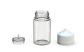 Chubby Gorilla Unicorn 75ml Stubby bottle, clear natural with opaque white cap, multiple units