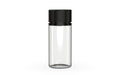 Chubby Gorilla Spiral CR 100ML bottle, clear natural with opaque black cap