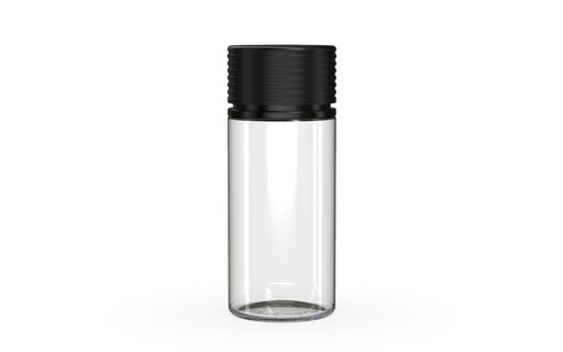 Chubby Gorilla Spiral CR 100ML bottle, clear natural with opaque black cap