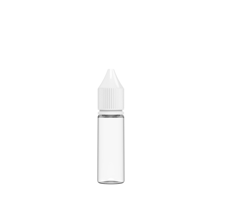 Chubby Gorilla 15ML Unicorn Bottle V3 Clear bottle with White cap