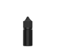Chubby Gorilla 30ML Stubby Unicorn Bottle V3 Solid Black bottle and cap