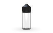 Chubby Gorilla Unicorn 75ml Mini bottle, clear natural with opaque black cap, front view