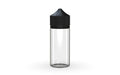 Chubby Gorilla Unicorn 75ml Mini bottle, clear natural with opaque black cap, front view