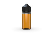Chubby Gorilla Unicorn 75ml Mini bottle, clear natural with opaque black cap, cap detail