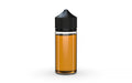 Chubby Gorilla Unicorn 75ml Mini bottle, clear natural with opaque black cap, cap detail
