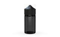 Chubby Gorilla Unicorn 60ml Mini bottle, translucent black with opaque black cap, front view