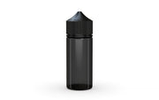 Chubby Gorilla Unicorn 75ml Mini bottle, translucent black with opaque black cap, front view