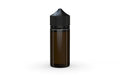 Chubby Gorilla Unicorn 75ml Mini bottle, translucent black with opaque black cap, cap detail