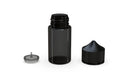 Chubby Gorilla Unicorn 60ml Mini bottle, translucent black with opaque black cap, multiple units
