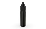 Chubby Gorilla Unicorn 20ml bottle with Reducer Tip, solid opaque black, front view