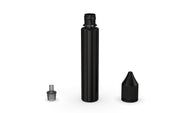 Chubby Gorilla Unicorn 30ml bottle with Reducer Tip, solid opaque black, reducer tip detail