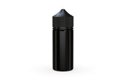 Chubby Gorilla Unicorn 75ml Mini bottle, solid opaque black, front view