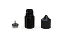 Chubby Gorilla Unicorn 20ml Stubby bottle, solid opaque black, multiple units