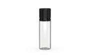 Chubby Gorilla Spiral CR 16.5ML unicorn bottle, clear natural bottle with opaque black child-resistant cap