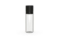 Chubby Gorilla Spiral CR 16.5ML unicorn bottle, clear natural bottle with opaque black child-resistant cap