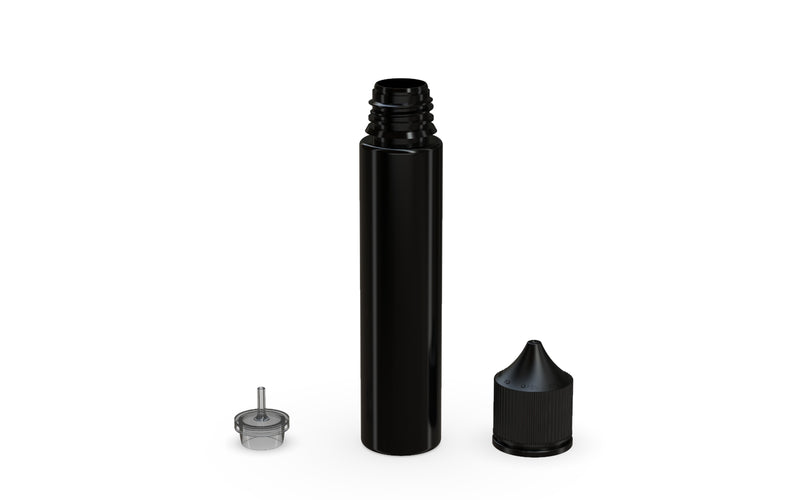 Chubby Gorilla Unicorn 75ml bottle, solid opaque black, multiple units