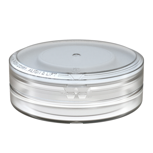 Chubby Gorilla X3 Pouch Container 50g, clear natural with clear natural lid, front view