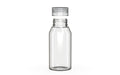 Chubby Gorilla Spiral Shot Bottle 100ml Mini, clear natural with clear natural cap, cap detail