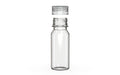 Chubby Gorilla Spiral Shot Bottle 60ml, clear natural with clear natural cap, cap detail