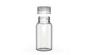 Chubby Gorilla Spiral Shot Bottle 60ml Mini, clear natural with clear natural cap, cap detail