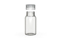 Chubby Gorilla Spiral Shot Bottle 60ml Mini, clear natural with clear natural cap, cap detail