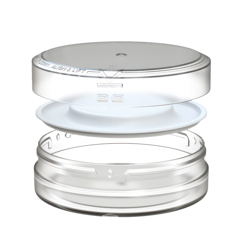 Chubby Gorilla X3 Pouch Container 50g, clear natural with clear natural lid, multiple units