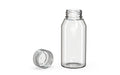 Chubby Gorilla Spiral Shot Bottle 100ml Mini, clear natural with clear natural cap, multiple units