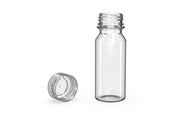 Chubby Gorilla Spiral Shot Bottle 60ml, clear natural with clear natural cap, multiple units