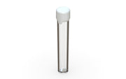 Chubby Gorilla Aviator Straight Tube 115mm Flat, clear natural with opaque white lid, multiple units