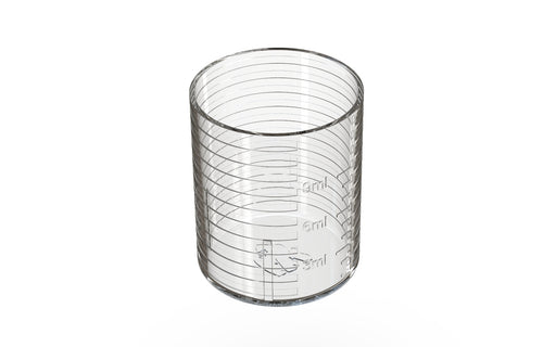 Spiral Dosing Cup 9ml Clear Natural