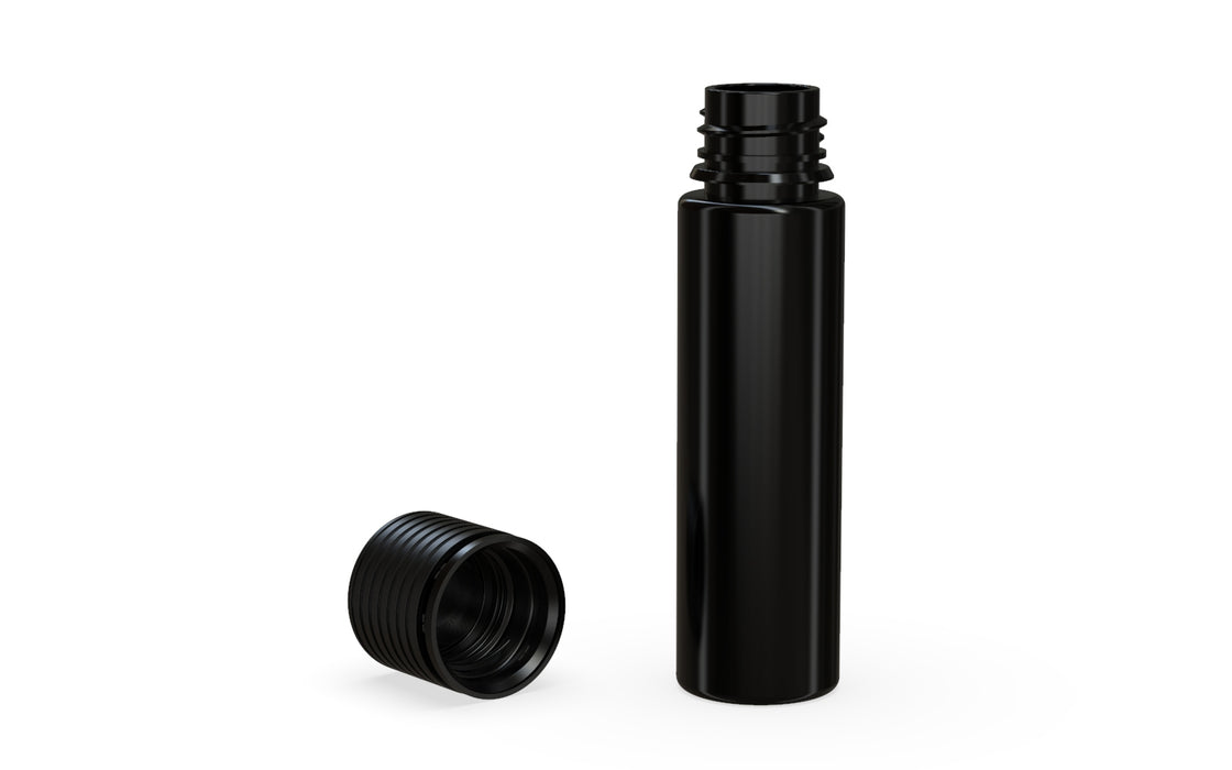 Chubby Gorilla Spiral CR 60ml Bottle - Opaque Black with Opaque Black Cap