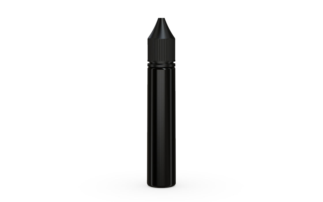 Chubby Gorilla Unicorn 30ml bottle, solid opaque black, front view