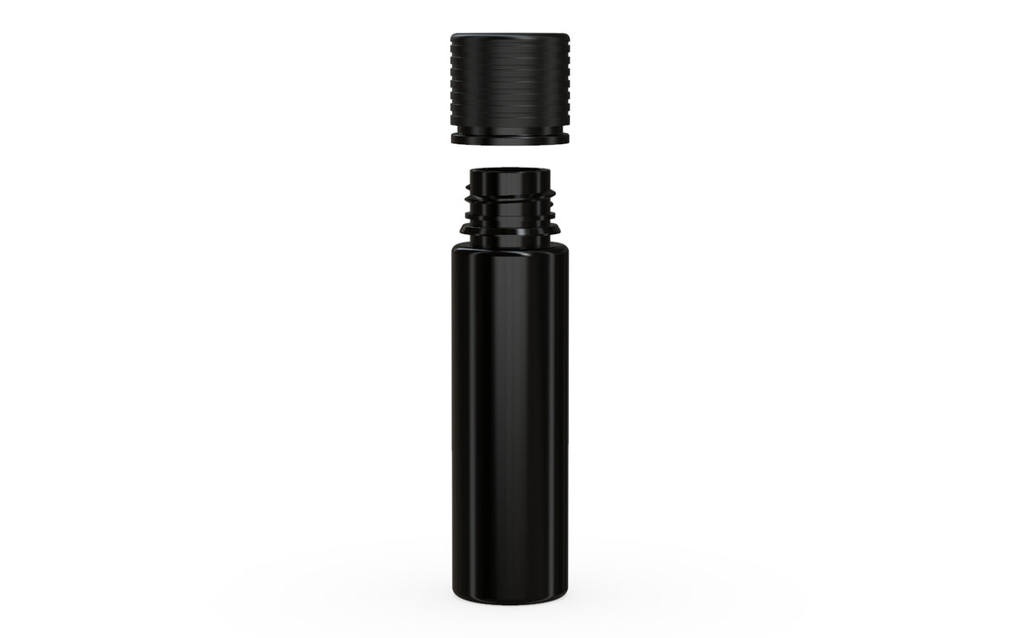 Chubby Gorilla Spiral CR 60ml Bottle - Opaque Black with Opaque Black Cap