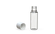 Chubby Gorilla Spiral CR 16.5ML unicorn bottle, clear natural bottle with opaque white child-resistant cap, multiple units