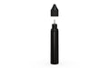 Chubby Gorilla Unicorn 30ml bottle, solid opaque black, side view