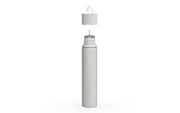 Chubby Gorilla Unicorn 75ml bottle, solid opaque white, side view