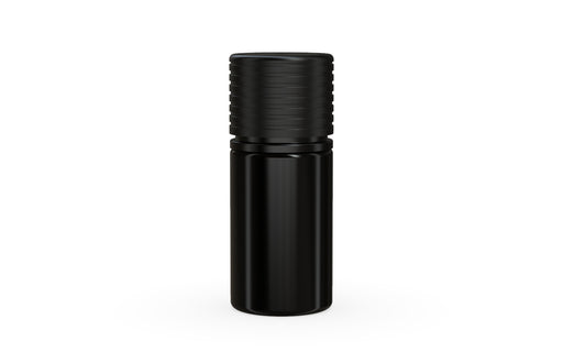 Chubby Gorilla Spiral CR 30ml Stubby Bottle - Opaque Black with Opaque Black Cap