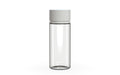 Chubby Gorilla Spiral CR 120ML unicorn bottle, clear natural bottle with opaque white child-resistant cap