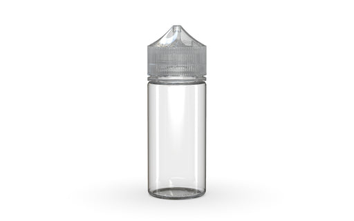 Chubby Gorilla Unicorn 75ml Mini bottle, clear natural with clear natural cap, front view