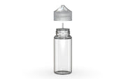 Chubby Gorilla Unicorn 75ml Mini bottle, clear natural with clear natural cap, side view