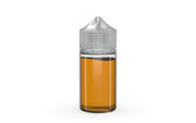 Chubby Gorilla Unicorn 60ml Mini bottle, clear natural with clear natural cap, cap detail