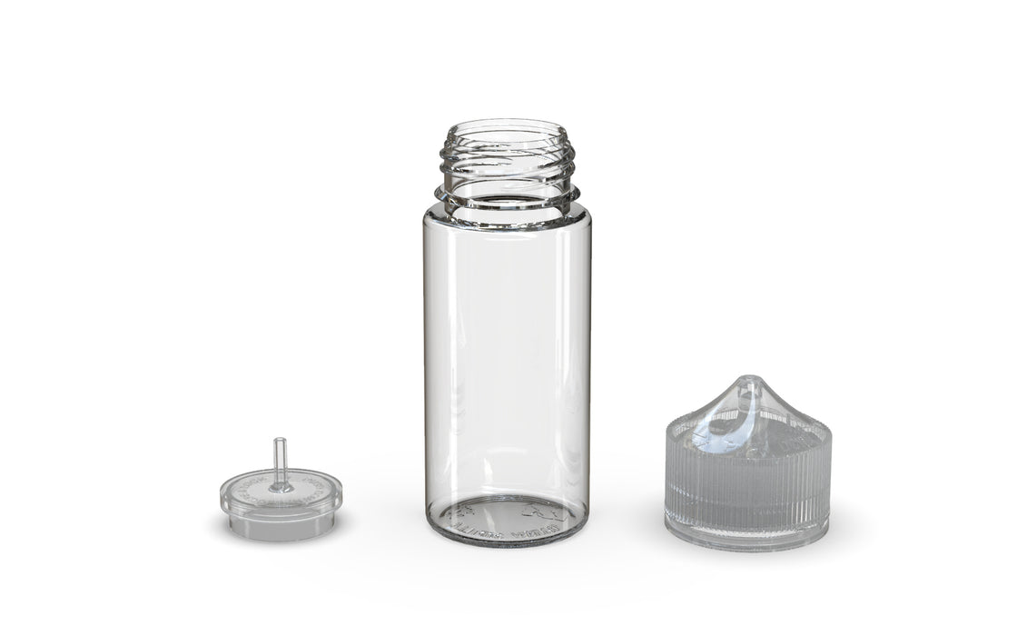 Chubby Gorilla Unicorn 75ml Mini bottle, clear natural with clear natural cap, multiple units