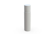 Chubby Gorilla Spiral CR 20ML unicorn bottle, opaque white bottle with opaque white child-resistant cap, side view