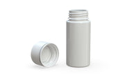 Chubby Gorilla Spiral CR 100ML unicorn bottle, opaque white bottle with opaque white child-resistant cap, multiple units